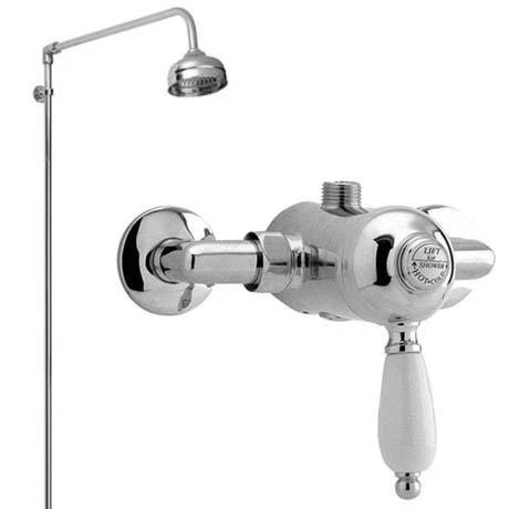 Ultra Nostalgic Manual Shower Valve + Rigid Riser Kit 5 Ultra Nostalgic Manual Shower Valve + Rigid Riser Kit - Image 3