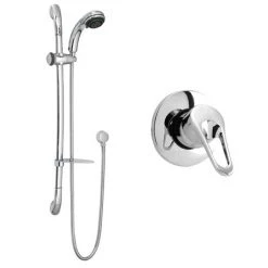 Ultra Ocean Concealed Single Lever Shower Valve + Luxury Slider Rail Kit