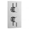 Nuie Quest Rectangular Concealed Thermostatic Twin Shower Valve - QUEV51 1 Nuie Quest Rectangular Concealed Thermostatic Twin Shower Valve - QUEV51 -ShowerLux Shop Ultra Quest Rectangular Concealed Thermostatic Twin Shower Valve QUEV51 p
