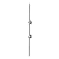 Burlington Extended Vertical Riser - Chrome - V22