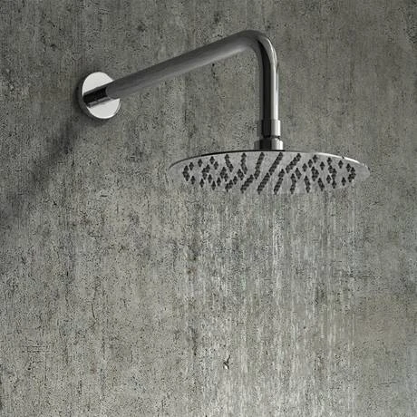 Venice Round Shower System with Concealed Valve + Wall Mounted Head 4 Venice Round Shower System with Concealed Valve + Wall Mounted Head - Image 2