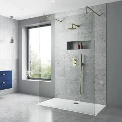 Venice Giro Twin Thermostatic Shower Valve with Diverter - Brushed Brass 9 Venice Giro Twin Thermostatic Shower Valve with Diverter - Brushed Brass -ShowerLux Shop VG8TW02BB d4 460