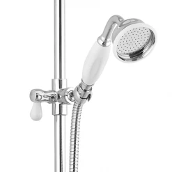 Trafalgar Traditional Rigid Riser with 190mm Shower Head, Handshower and Diverter -ShowerLux Shop VIC GRAND RISER n d2 460