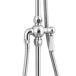 Trafalgar Traditional Rigid Riser with 190mm Shower Head, Handshower and Diverter -ShowerLux Shop VIC GRAND RISER n d3 460