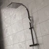 Bristan Vertico Thermostatic Exposed Bar Shower with Rigid Riser - Chrome - VR-SHXDIVFF-C -ShowerLux Shop VR SHXDIVFF C prod