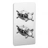 Astoria Traditional Twin Concealed Thermostatic Shower Valve -ShowerLux Shop VSV71 np1