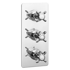 Astoria Traditional Triple Concealed Thermostatic Shower Valve