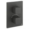 Crosswater - Water Square/Verge Crossbox 1 Outlet Trim & Levers - Matt Black 2 Crosswater - Water Square/Verge Crossbox 1 Outlet Trim & Levers - Matt Black -ShowerLux Shop WSCB1000LBPM m 2