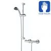 Bristan - Zing Cool Touch Thermostatic Bar Valve with Adjustable Riser & Fast Fit Kit - ZI-SHXSMCTFF-C -ShowerLux Shop ZI SHXSMCTFF C PNN